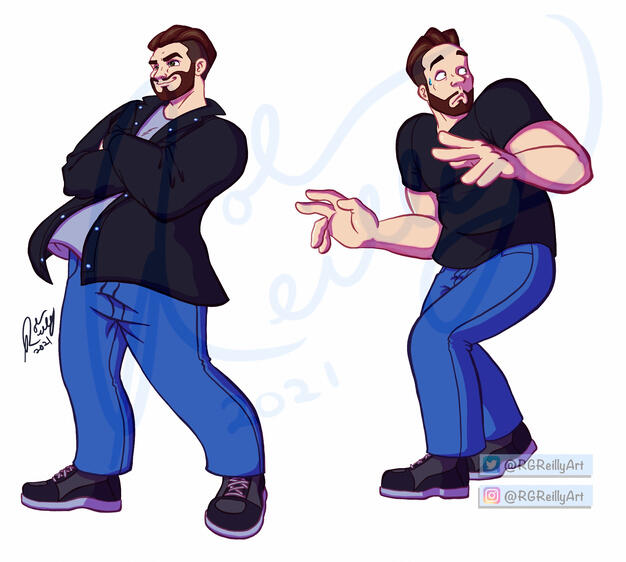 Bricky Character Model Bricky Character Model