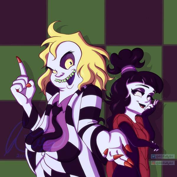 Beetlejuice x Lydia Beetlejuice x Lydia
